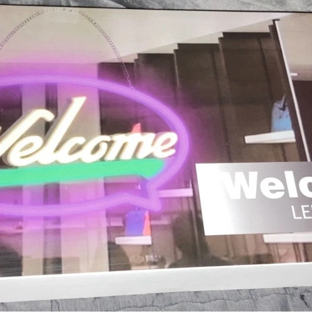 Motyeowe WELCOME Signs for Business, 16.9